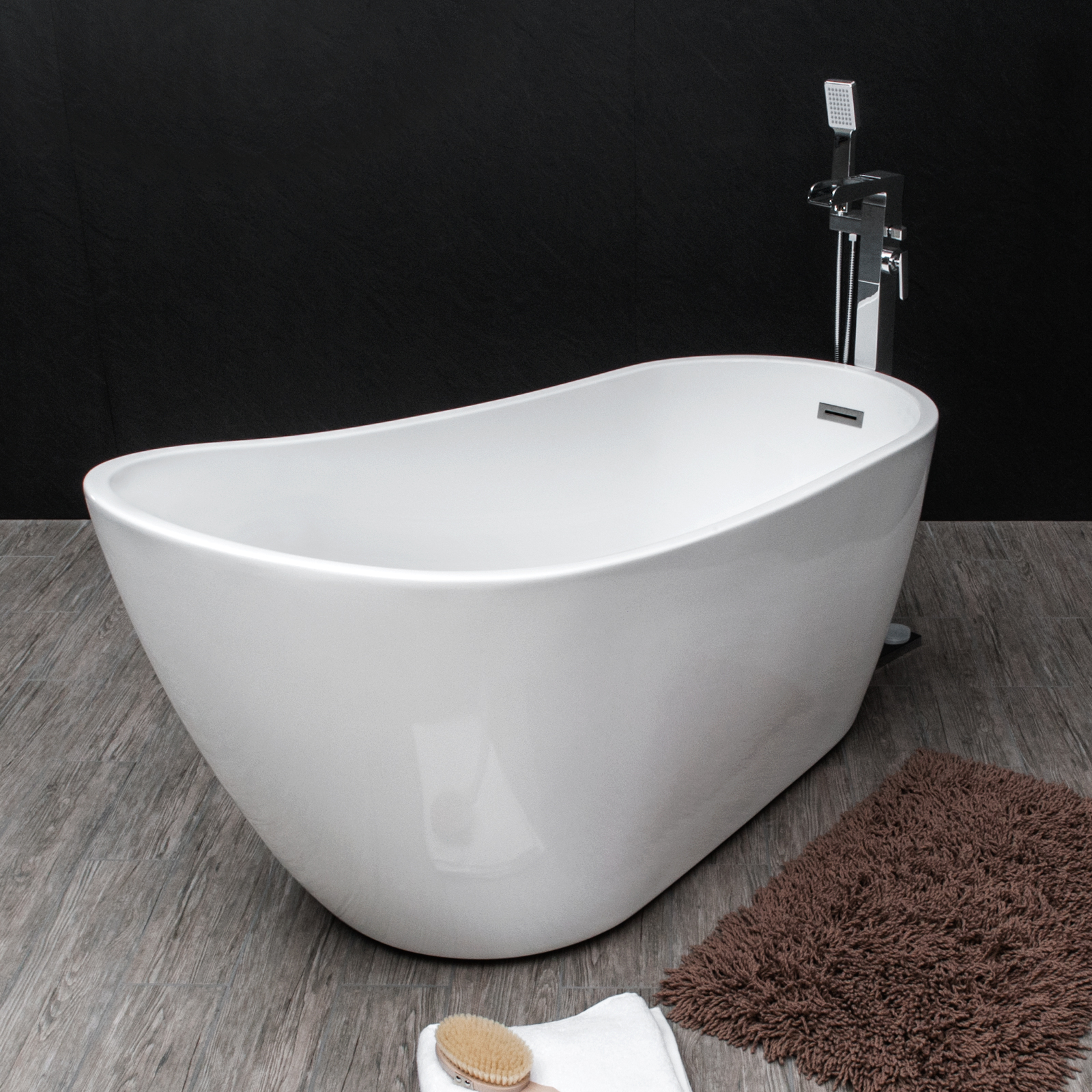 Savisto Modern Bathroom Luxury Milano Contemporary Freestanding Slipper